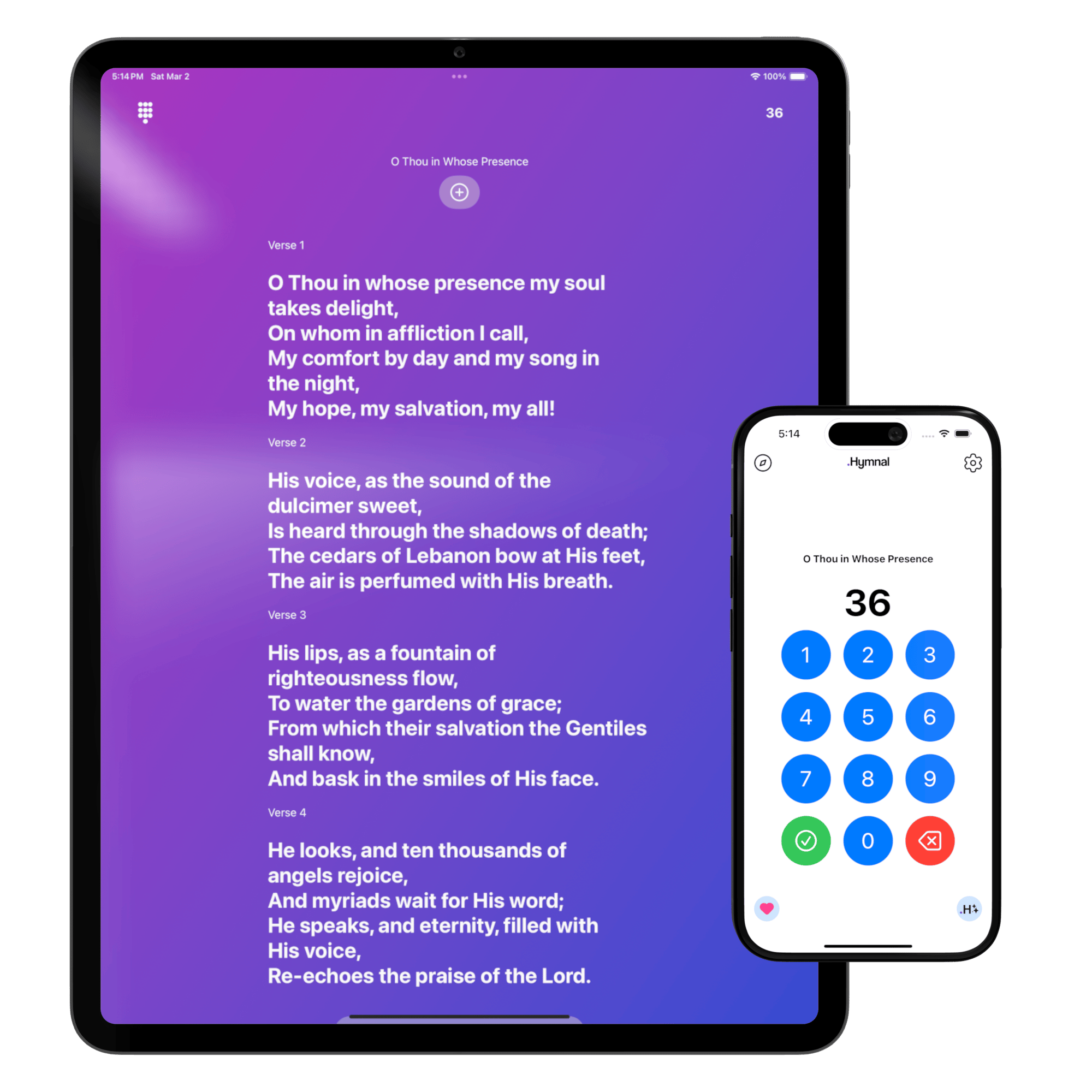 iphone and ipad hymnal mockup